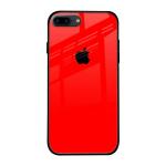 Qrioh Blood Red Glass Case for Apple iPhone 8 Plus