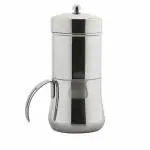 eKitchen Stainless Steel Moka Coffee Pot (2 Cups | 200ml)