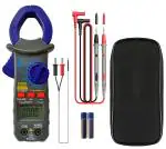 Corslet Digital Clamp Meter UT205 Multimeter Clamp Meter AC DC Digital Clamp Meter Digital Multimeter Clamp Meter Digital Clamp Meter Clamp Meter Ac Dc Digital Electrical Testing Amp Meter Multi-Function Auto Repair Electrician Multimeter with Test Cable