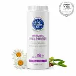 The Moms Co. Talc-Free Natural Baby Powder with Corn Starch | 100% Natural | Australia-Certified Toxin-Free | with Chamomile Oil, Calendula Oil and Organic Jojoba Oil - 100g
