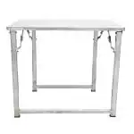 Lifetime Stools Commercial Use Stainless Steel Folding Table