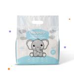 NAPPICO Natural Bamboo Diapers for new born babies (0-4)KG (25 pcs in a pack) (Pack of 4)