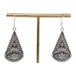CHAITANYA EMPORIUM vibrant cone shape dana intricate danglers