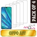 aadia SCREEN GUARD PROTECTOR FOR OPPO A57 (4 PC. PACK)