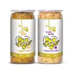 Yummiano Vacuum Cooked Corn Chips - Maggi Masala, Cream And Onion Flavour 220 g Each (Pack Of 2)