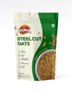 Zerobeli Gluten Free Steel Cut Oats 1kg Pouch| High in Fiber & Protein| Hearty and Healthy|