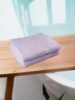 REGENCY EXPORTS PVT.LTD Klassico Bath Towel 100% Cotton 500 GSM Set of 2 Lavender