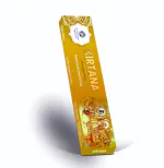 Sri Kanchan Agarbatti kirtana Incense Sticks|| 100% Herbal - Natural Fragrance Agarbatti - for Daily Puja, Rituals|| Gold Holiday Fragrance for Divine ambience, Long Lasting (12 Sticks) (Pack of 12)With Free Bag