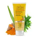 PRISA ORGANICS TURMERIC & ALOE VERA REVITALIZING FACE WASH Cleanses skin without Dryness