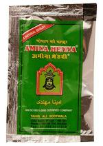 Amina Organic Green Henna Mehendi Powder for Skin, Hand and Hair 5 g (Pack of 500)