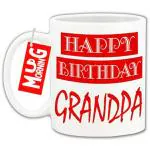 Mug Morning Coffee Mug for Grandfather Birthday Happy Birthday Mug for Grandpa Grand Father Birthday Mug Grandpa Birthday Mug Under 200