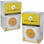 Granules n Beans Cardomom Chai Instant Tea Premix - (10 Sachet x 14g = 140g) (Pack of 2)