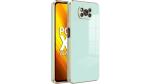 Rakulo Poco X3 Pro Electroplated Chrome 6D Back Case Cover |Camera Protection|Shock Proof|Slim Fit (Green)