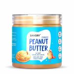 Savory Crunchy Peanut Butter, 400gm / Made with Finest Roasted Peanuts/No Added Colours & Flavours/High in Protein/Ready to Eat/Non GMO