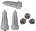 ARY&ASY 3 pcs LG pulsator roller plus 3 pcs LG pulsator flower Compatible With Semi automatic Washing Machine