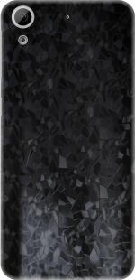 SRG INFOTECH Htc Desire 728 Dual Sim Black Vinyl Mobile Skin