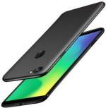 XOVO Back Cover for VIVO V7 Plus (Black, Dual Protection, Pack of 1)