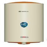 Havells Troica 25 Litre Storage Water Heater | Metal Body, Glass Coated Tank | Warranty: 7 Year on Tank, Free Flexi Pipes,Free Installation | (Ivory Brown)