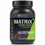 OSOAA Whey Matrix Hydro Whey 1Kg | 24g Protein Tri-blend with 100% Protein from Whey | Soy & Sugar Free| Keto & Diabetic Friendly| Weight Management Drink| Low Carbs| For Men, Women (Irish Chocolate)