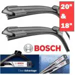 Bosch | CLEAR Advantage Performance Wiper Blade | COMBO PACK Size 20 & 18 Inch | 3397016580KTS & 3397016578KTS