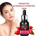 LUCACCI Rose Hip Face Serum | Beauty Skin Care Essential Oils Rosehip Serum | Face Serum for Glowing Skin Sun Protection & Stretch Mark, Acne, Skin Care, wrinkles, Lips, & Radiant Skin | All Skin Types | Moisturizing for Men & Women (30ml) (Pack Of 1)