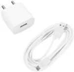 Webilla Wall Charger Accessory Combo For Xiaomi Redmi 6A 32 Gb (White)