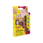 Jovi Plastilina Multi Cultural Non-Drying Modelling Clay for Art & Craft, Pack of 6 Bars - 15gms Each for Fine Motor Skills, Moulding, Pottery Sculpting Project Work with Dough
