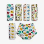 SuperBottoms Waterproof Padded Pull Up Underwear/Potty Training Pants for Babies