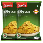 Chheda's Banana Chips - Yellow Banana Wafars - Ready to eat Snack (350gm Pack of 2)