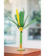 Adilakshmi Toys Etikuppaka Hand Made Wooden Decorative Banana Tree Small Muilticolour 10inch - Home decor