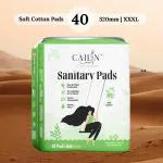 Cailin Care Rash Free Cottony Sanitary Pads Sanitary Napkins (Total 40 Pads | XXXL | 320mm)