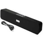 Potasa Black Bluetooth Tower Speaker 5.1 Channel 10W