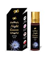 GSB Night Queen Pure Natural Attar/Itra/Perfume Roll On | Alcohol Free | Long Lasting | Undiluted | Unisex