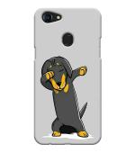 MobiEra Oppo F5 Puppy Dab Design Plastic Hard Case Cover