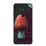 GADGETSWRAP Printed Vinyl Skin Sticker for Nokia 5.3 - poisonous red mushroom macro