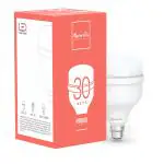 Fybros Warm White Hybrid Round Led Night Bulb Bedroom Lights For Home 30 Watts