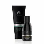 The Man Company Charcoal Facial Care - Charcoal Face Wash and Scrub for Blackhead Remover Pack of 2