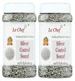 Le Chef Premium Silver Coated Souf 100 gm x 2 | Combo Pack Of 2