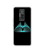 Casotec Mesh Shape Glitter Design Printed Silicon Soft TPU Back Case Cover Tecno Phantom X 4G