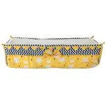 Motherhood Yellow Cotton Baby Hammock Ghodiyu Swing Cradle With Mosquito Net Cover And Zipper