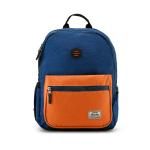 Harissons Bags Zing School Backpacks Navy Orange