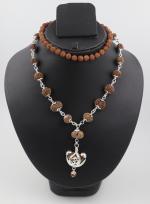 ShivaRata Rudraksha Siddha Mala In Pure Silver Cap |1-14 Mukhi| 108 beads Premium Quality