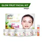 Aryanveda Aps Glow Fruit Facial Kit For All Skin Type & Helps Remove Fine Line & Give Moisture Skin For Women & Men(260 Gm)