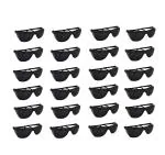 Welbuilt Premium Safety Goggles Eye Protection, Anti Fog, Scratch Resistant, UV Protected, Light Weight Polycarbonate Protective Safety Glasses (Pack of 24 )