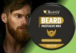 KURAIY Beard Softener Professional Styling For Gloss Finish, Healthy Beard Growth Hair Wax (100 g)