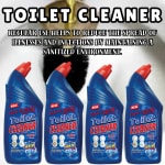 BLISS & BLUSH Toilet Cleaner blue 2Liter Eco-Friendly, Chemical Free,Biodegradable, No Phosphate, No Acid | 100% Natural Floor Cleaner