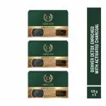 DENVER Body Spa Soap DETOX Enriched With Activated Charcoal  (3 x 125 g)