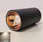 OTS LIGHTS COB Cylinder Surface Light (Natural White-4000k, 15W, Rose Reflector,-3