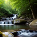 Love Creation 12x18 Size poster print for creative wall art- tranquil-oasis-digital-art-print-collection-11288(Non Sticker)