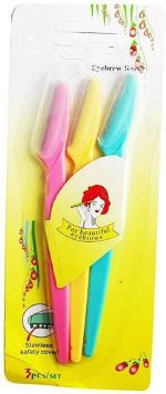 OPTRA-Devdox Eyebrow Razor Glossy Face (Set Of 3)